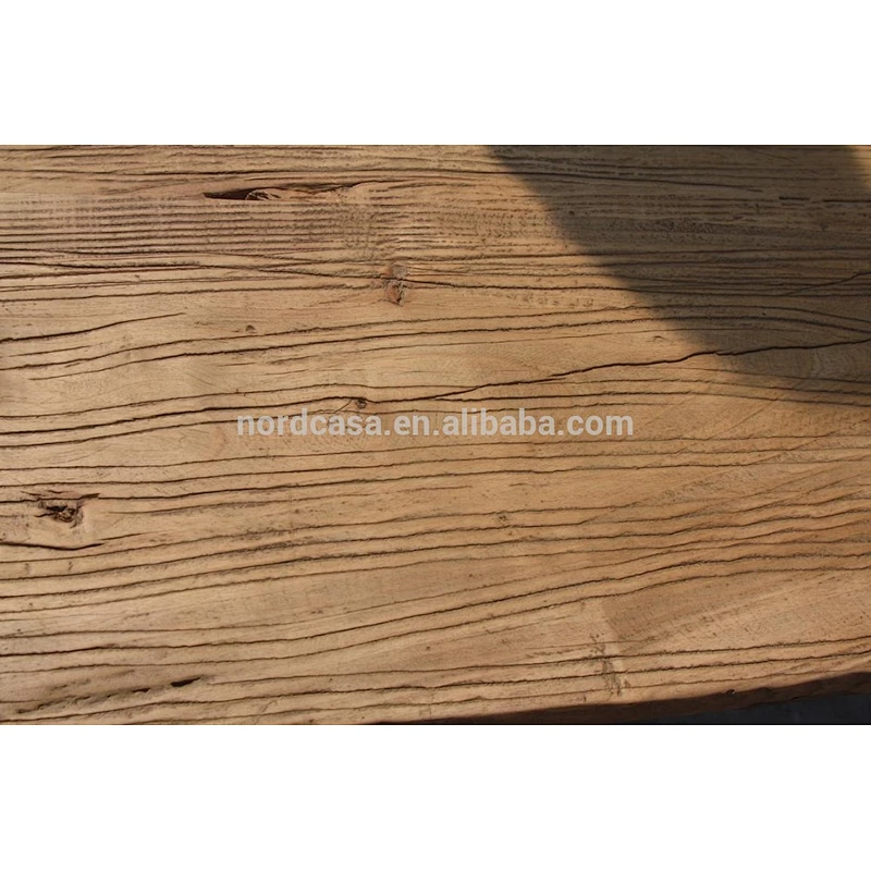 X leg reclaimed wood table