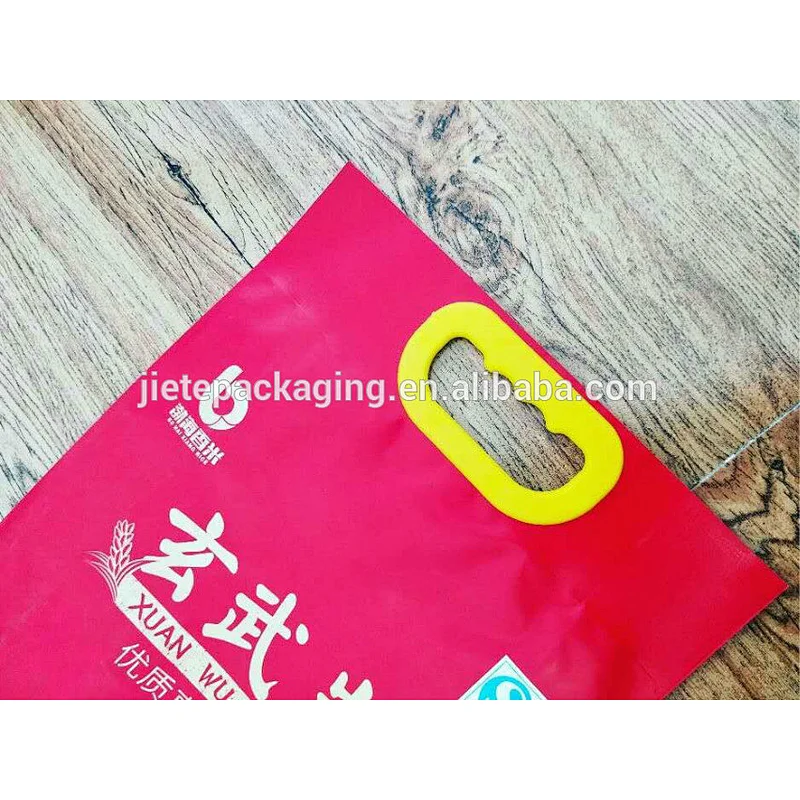 Custom made laminated plastic pp woven rice bag 25kg 50kg diamond basmati rice bag