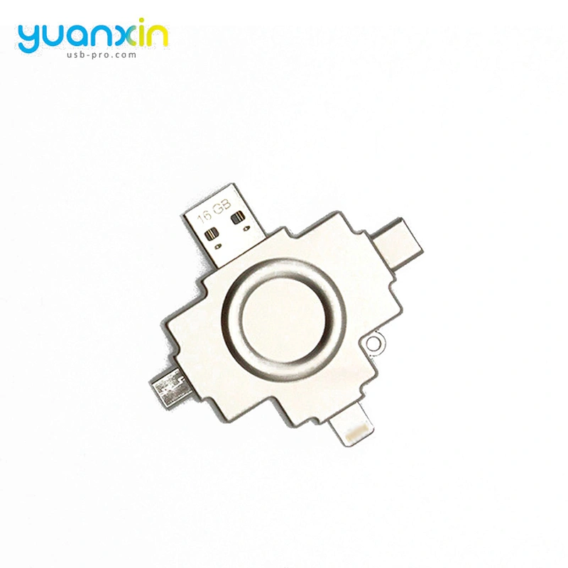 4 3 In 1 Micro Magnetic Usb Hub Otg Antenna Custom Usb Cable For Apple Tv