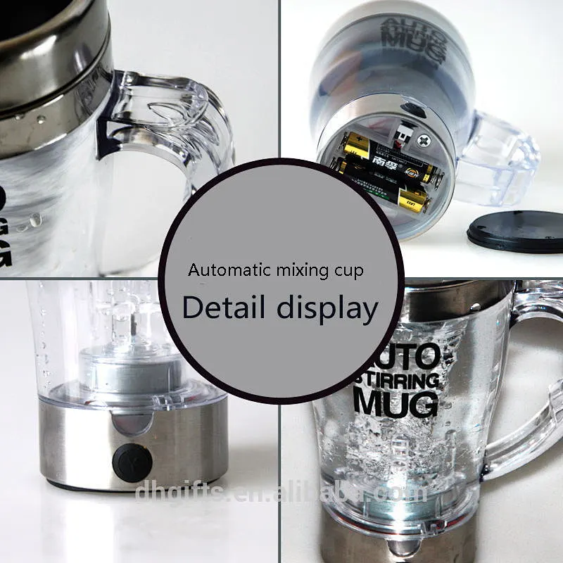 Cheap bulk wholesale Thailand hottest stirring mug as seen on TV portable electric coffee cup