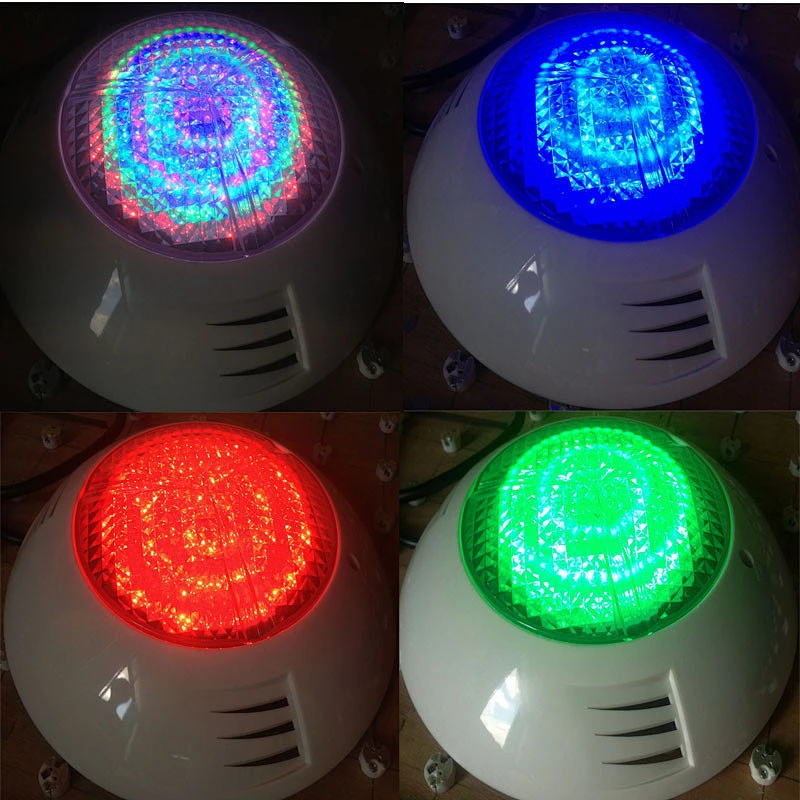 Summer 24W Wall mounted Fountain LED RGB Underwater Swimming Pool Light with Remote Control