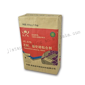 Multilayer kraft paper with PE lining stand up cement paper flexo printing cement bag