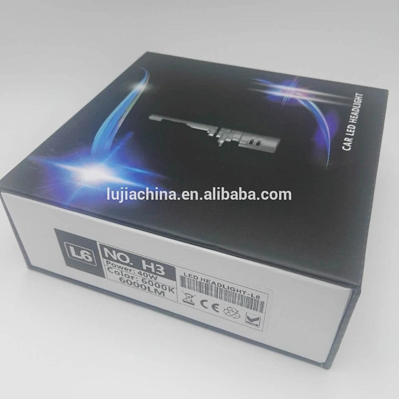 Automobike Lujia L6 h3 40w 6000K 6000lm CSP Y22 LED headlight H1 H11 H4 H7 9005 9012 / T5A led conversion kit