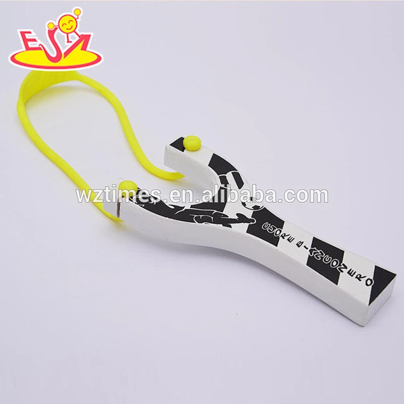 wholesale baby wooden toy slingshot new design kids wooden toy slingshot hottest wooden toy slingshot W01A058