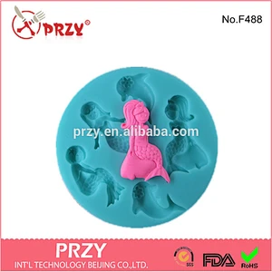 silicone fondant mould , 3D cake mold ,liquid silicone mold