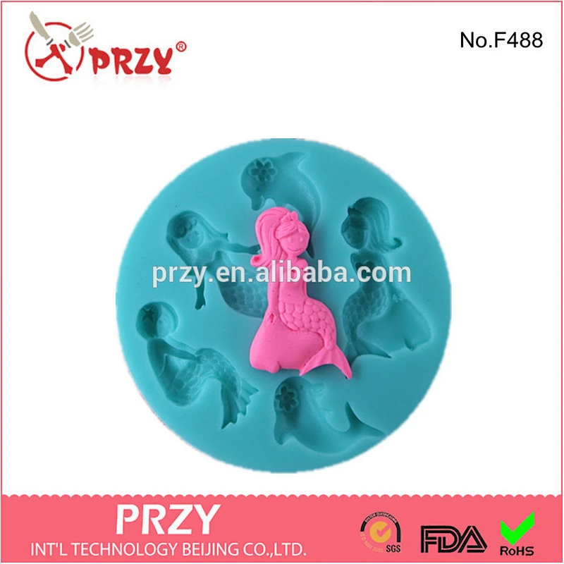 silicone fondant mould , 3D cake mold ,liquid silicone mold