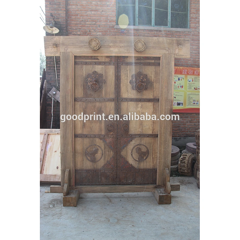 Chinese Antique solid wood garden treasures outdoor furniture