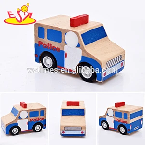 wholesale new fashion children wooden car toy best sale baby wooden car toy W04A215