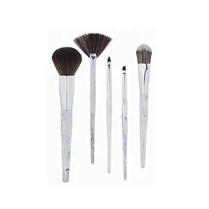9pcs synthetic hair makeup blush brush set