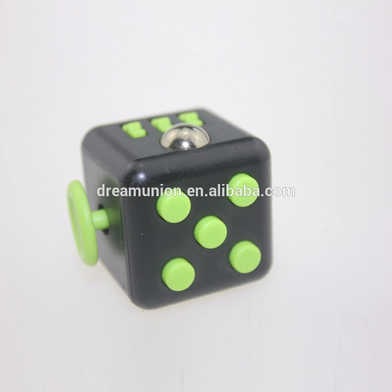 Magic Fidget Toys Cube Anxiety Stress Relief Focus 6-Sided Gift For Adults Child ADHD