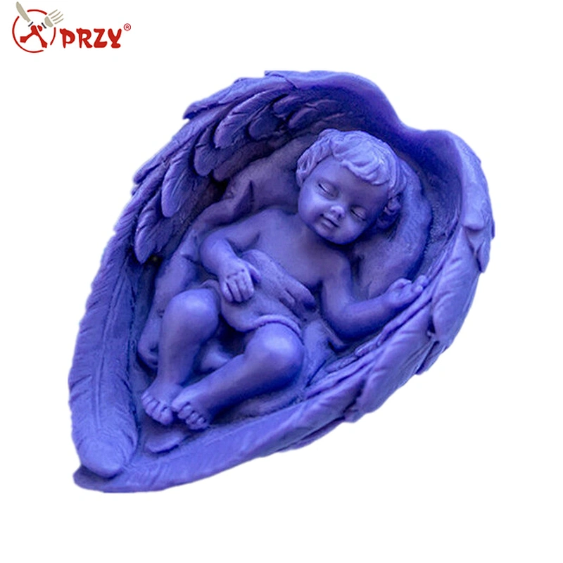 sleeping baby 3d soap mold 3d silicone molds baby doll molds
