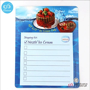 Well received home decoration practical fridge magnet notepad