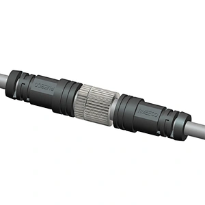 M12 connector 4pin waterproof connector cable connector