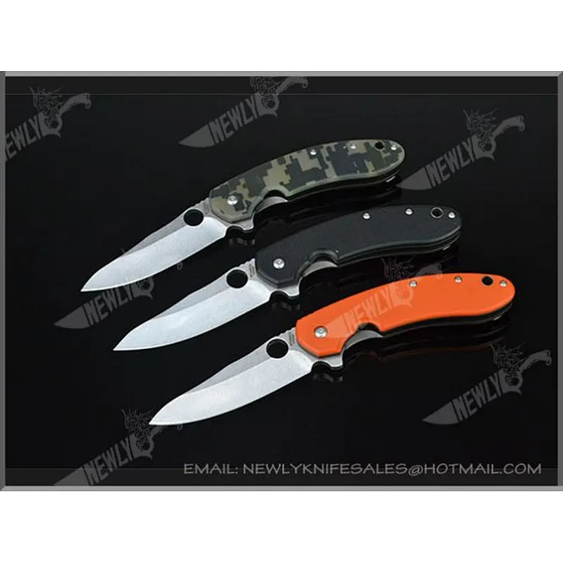 2017 Colorized Titanium Folding Knife Tactical Pocket Knife