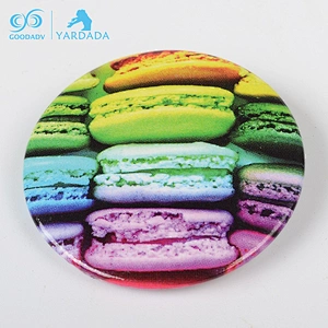 Cheap customized hamburger pizza pin badge from China maker