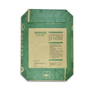 BOPP laminated and printed valve port cement powder PP woven bag 20kg 25kg 40kg