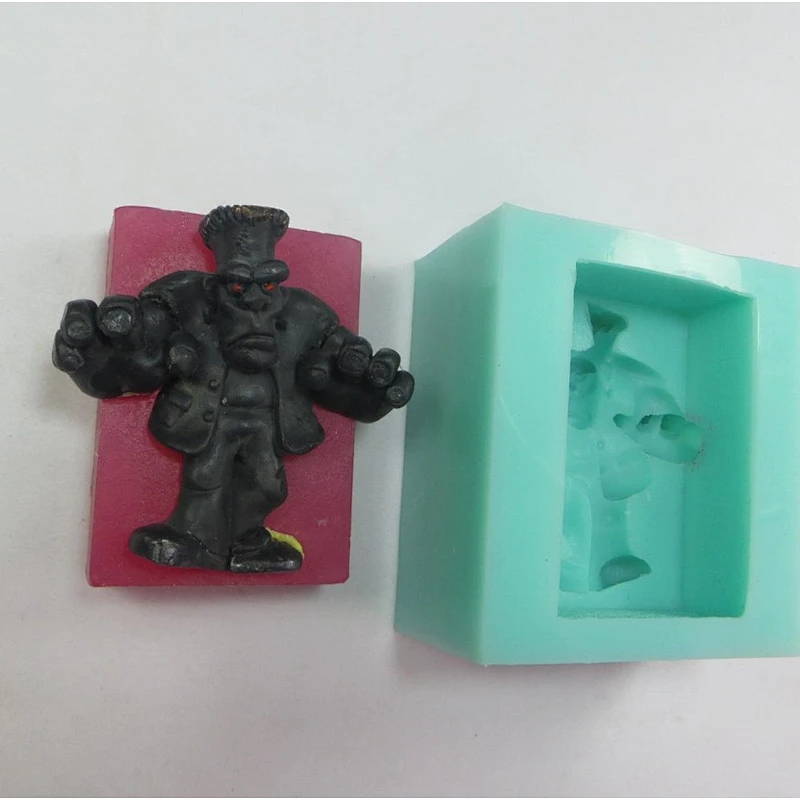 QT0008 Halloween mold terror Hulk Silicone Soap Mold PRZY