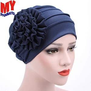 Islamic muslim hijab cap muslim caps for women with flower