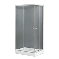 Rectangle Style Hot Sale Glass Shower Free Standing Shower Enclosure