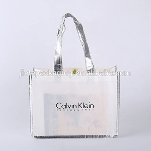 Custom order promo logo printed non woven bag