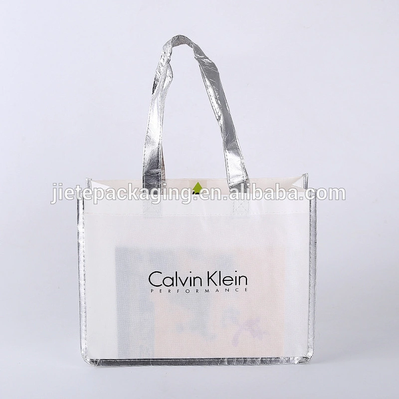 Custom order promo logo printed non woven bag