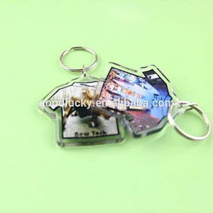 clear acrylic photo keychain/ blank acrylic keychain/custom acrylic keychain