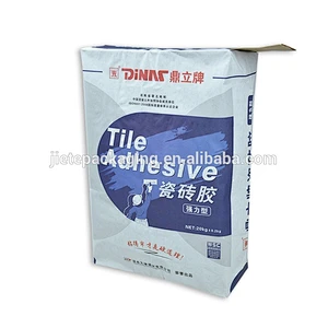 20kg cement, adhesive kraft paper bag size with valve port