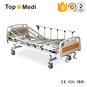 2 cranks manual hospital bed