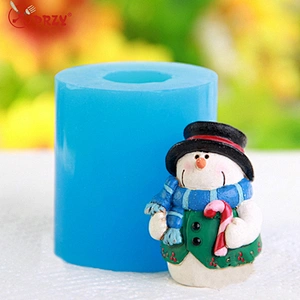 3d snowman silicone soap molds silicone molds for soap handmade silicone mold
