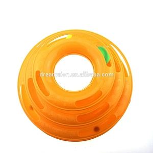 Interactive Three Layers Pet Cat Toys Intelligence Tower of Tracks w/ Balls Crazy Amusement