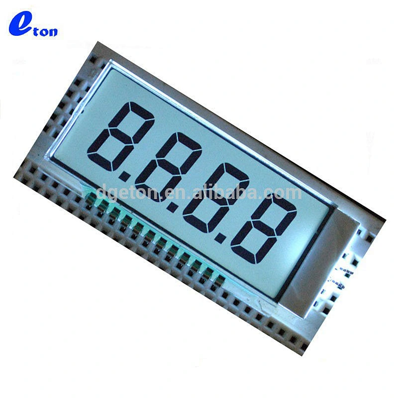 26 pin 4 digit segment TN lcd with pin connector