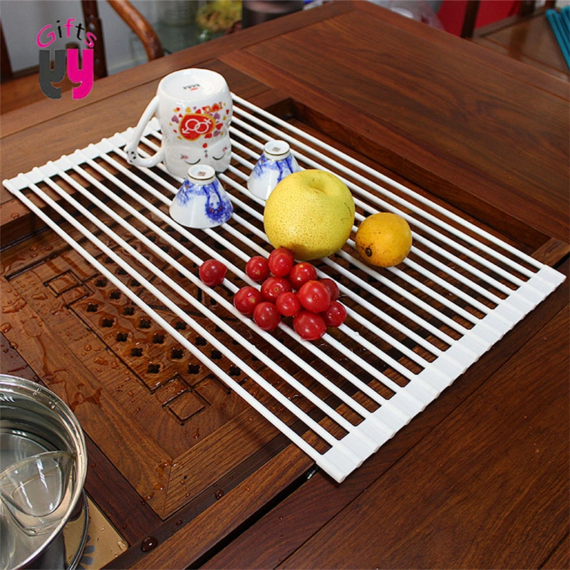 2019 new style silicone draining rack dish drying rack drainer rack