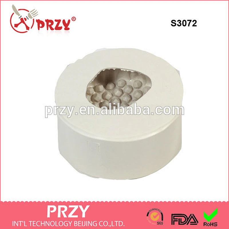 S3072 Colorful beehive Shaped Baking Makers Silicone Soap Chocolate cake mold