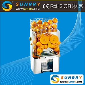 Stainless steel industrial squeezing automatic orange juicer machine