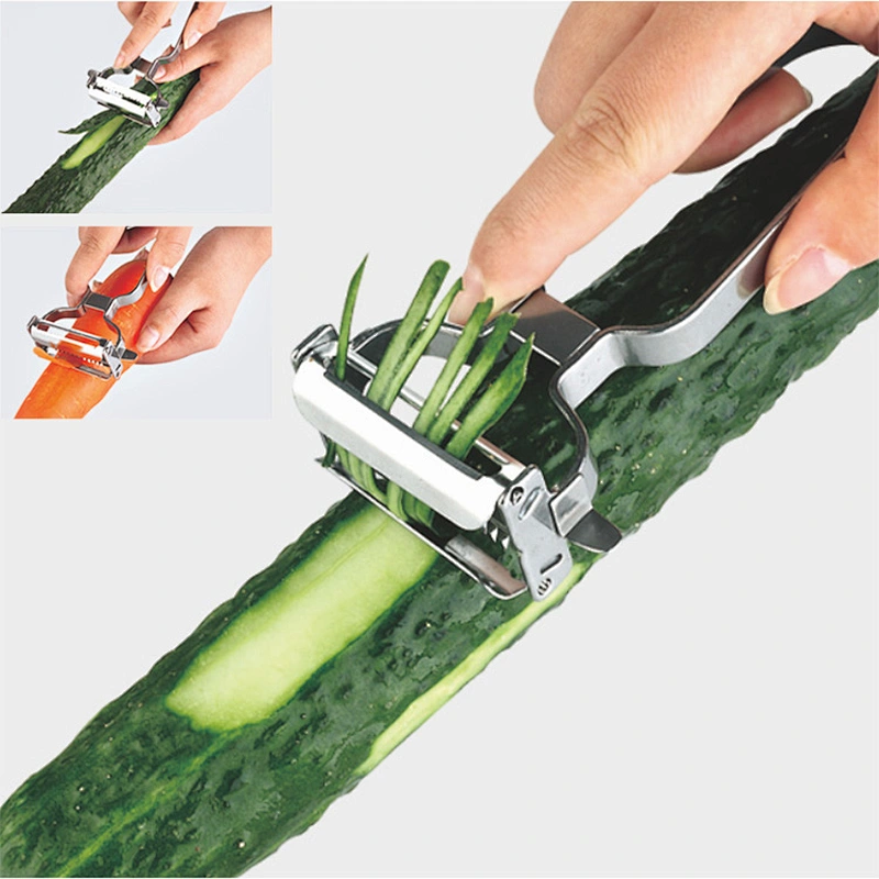 Competitive price wholesale multifunction stainless steel kitchen carrot cucumber peeler vegetables