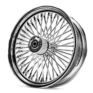 18inch Custom steel Spoke Motorcycle Wheels For Harley