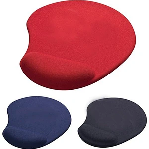 Custom Logo Memory Foam Wrist Rest Mouse Pad With Wrist Support Factory Supplier