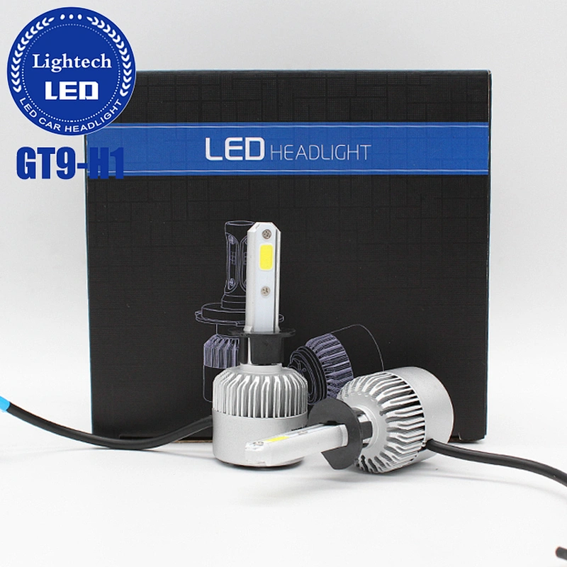 Cheap Auto Part automobile Headlight led Kit 72W 8000Lm S2 COB H1 LED Headlamp Bulb Conversion Kits
