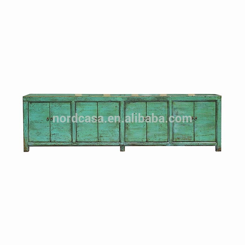 8 doors cabinet shinny buffet chinese antique furniture