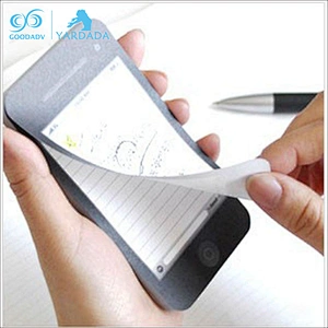 Custom shaped magnetic notepad loose leaf memo pad with custom logo