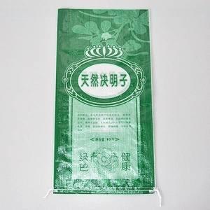 Custom high quality 50kg 10kg plastic woven bag for rice, seed, sugar, coal packaging