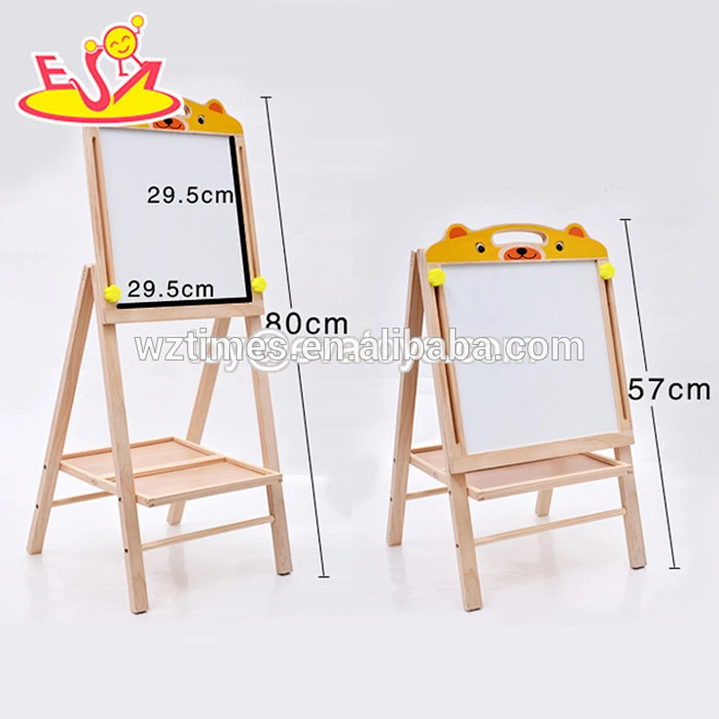 Wholesale hot wooden easel with storage box popular easel with storage box high quality easel with storage box W12B015