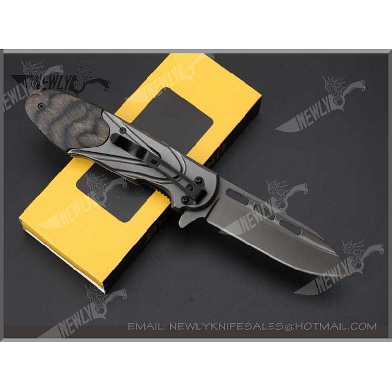 Custom Logo Folding Knife Tactical Quick Opening Pocket Knife