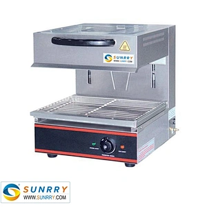 Electric infrared salamander grill with adjustable height 140 mm kitchen equipment salamander (SUNRRY SY-SL500B)