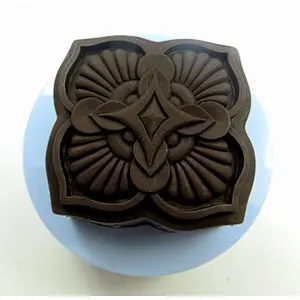 QT0044 diy soap making mould handmade Candle Silicone soap Mold przy