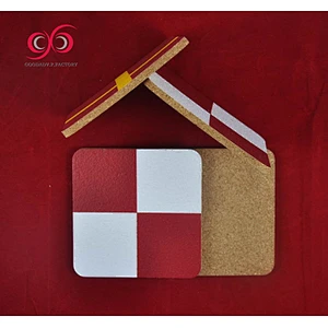 Good Cheap print natural custom drink round cork coaster cork with wooden coaster set