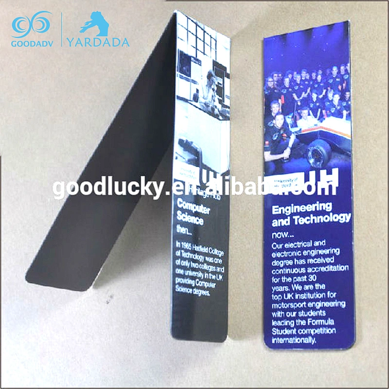 Factory professional custom notebook magnetic book mark