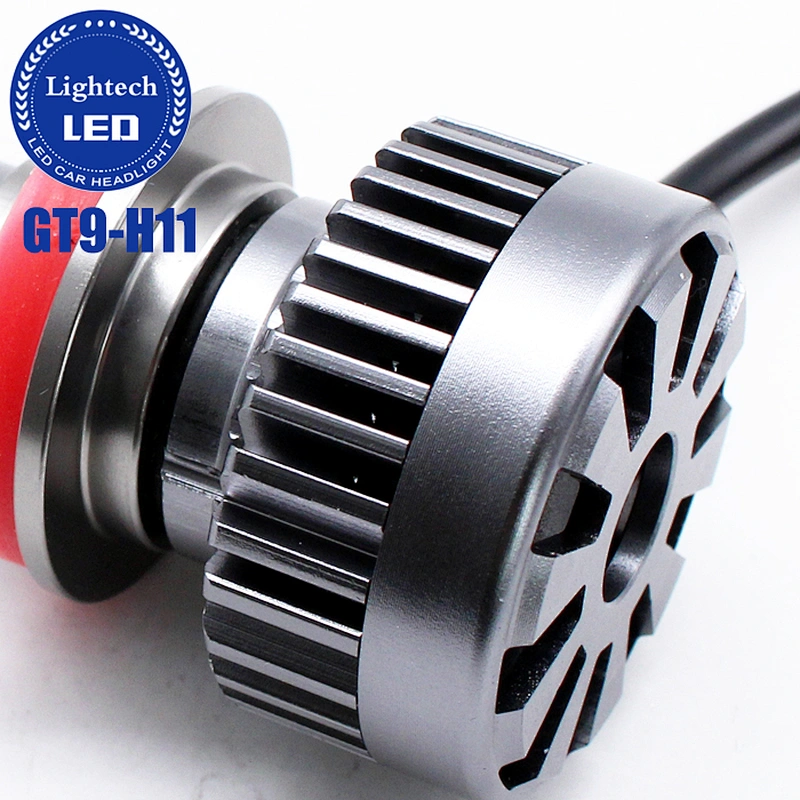 LIGHTECH 3Color H11 Led Headlight H8 H9 Headlamps