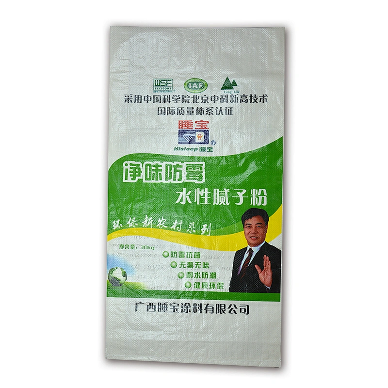 Customized plastic 30kg pp woven cement bag