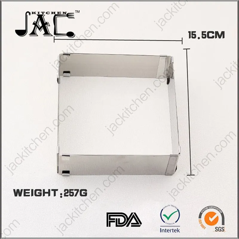 Healthy Stainless Steel Heart Shaped Molds